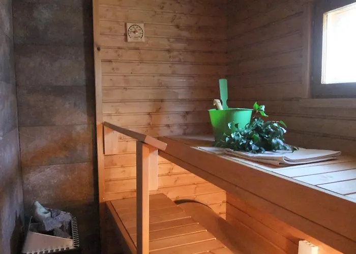 Salme Lemmikkiystaevaellinen Moekki Taivalkoskella Jokijaerven Rannalla