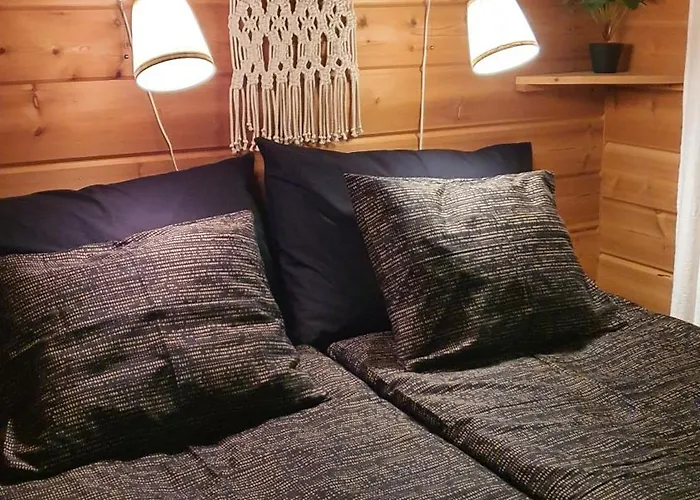 Salme Lemmikkiystaevaellinen Moekki Taivalkoskella Jokijaerven Rannalla *